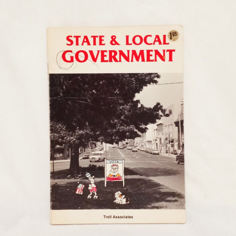 State & Local Government Book Troll Associates History School 1985 Paperback